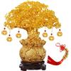 Eterspr Albero dei Soldi Feng Shui, Bonsai Oro Albero della Fortuna, Albero dei Soldi Feng Shui, per Home Office Decorazione del Negozio