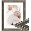 WANDStyle cornice foto legno 30x42 cm, cornici A3 da parete, cornice vintage 42x30 cm, portafoto da parete A3, cornici foto argento per appendere, Photo Frame H450 - Made in Germany