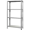 AERREGI SCAFFALE SCAFFLATURA in Metallo per Officina E Garage 150x75x30 cm | SCAFFALE in Metallo Completo di FERRAMENTA di Montaggio | Portata Massima 200 kg
