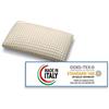 Materassimemory.eu - Cuscino in Memory Foam Modello Saponetta Misura 73x42 Alto 15 cm Circa Guanciale Memory Ortopedico Contro Dolore Collo e cervicali Dispositivo Medico Detraibile - Made in Italy
