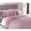 Rapport Home Rapport Duvet Quilt Copripiumino Completo, Cotone e Poliestere, Colore Rosa, Singolo