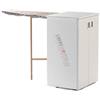 Liberoshopping Mobile Asse da stiro Multiuso Jolly in legno con ante (Bianco)