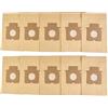 Donkivvy Confezione da 10 Sacchetti di Carta di Ricambio per aspirapolvere per Panasonic Serie C-20E C20E MC-E