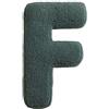 Generic Cuscino a forma di lettera dell'alfabeto inglese, morbido peluche, decorativo, didattico, 38 cm x 30 cm, cotone PP, throw pillow