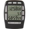 HonorMeet Digital Kitchen Triplo timer, conto alla rovescia e monitoraggio del conto alla rovescia, forte cicalino di promemoria, batteria sostituibile per cottura al forno Gym Exam Meeting. (Black)