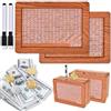 SIUHEN Salvadanaio 5000 Euro + Salvadanaio 10000 Euro di Legno Conta Soldi di Legno con Numeri con Obiettivo Risparmio con Contatore Money Box Giornaliero non Apribile Risparmio Soldi