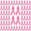WANDIC 200 PCS Nastro Rosa Spille di Raso Consapevolezza del Cancro al Seno Spille Nastro Rosa Spilla Nastro con Spille di Sicurezza per Le Donne e Gli Uomini, 7.5cm
