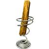 CRIGEMA - Porta Palo Santo a Spirale di 7 cm - 1 Legnetto di Palo Santo incluso - Perù