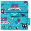 Roll'Eat ®- Snack'n'Go Kids | Porta Merenda per Bambini Porta Sandwich Riutilizzabile ed Ecologico senza BPA, Principesse Turchese