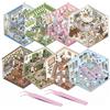 OADAA 8Sets DIY 3D House Stickers - Crea il tuo Supermercato|Caffè|Ristorante|Libreria, Stickers 3D per Scenari Divertenti