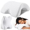 Retoo Cuscino in memory foam, cuscino per il braccio per dormire, schiuma, cuscino ergonomico per il collo, cuscino per la salute, cuscino in schiuma per la cura, cuscino da viaggio