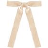 CWOQOCW 36 confezioni di archi per albero di Natale in velluto, decorazioni in nastro di velluto con nodi dorati per ghirlande festive e decorazioni eleganti (bianco, 1 metro)