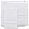 SHOBI Set di 4 Asciugamani per Gli Ospiti 100% Spugna di Cotone 40x60 cm perfetti per Hotel, SPA e B&B