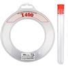 TOKERD 500 m Filo Nylon Trasparente Forte, Filo di nylon su bobina 0.2mm trasparente, portata 4 kg, Filo per Perline Resistente e Durevole per Collane per Appendere Decorazioni