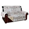 IlGruppone Copridivano Trapuntato Double Face Fantasia Shabby e Reversibile in 3 Colori e in Tutte Le Misure - Beige - 2 Posti