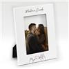 Generic Cornice San Valentino portafoto personalizzata con nome. Cornice per foto idea regalo coppia. Stampa inclusa. (13 x 18 cm | VERTICALE, Amore 4)