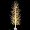 Gruppo Maruccia - Albero Natalizio Luminoso con 2000 Luci Led Bianco Caldo - Albero di Natale Artificiale per Interni ed Esterni Altezza 2,4 Metri 360 Rami Luminosi