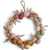 Gry & Sif Realizzato a mano e certificato Fairtrade | Gry & Sif | Elegante design danese x Artigianato artistico nepalese | Ghirlanda di Pasqua - Uova | Decorazione pasquale