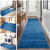 Ruxevnsy Tappeto Runner per Corridoio Tappeto Cucina Antiscivolo Lavabile Moderno 80 x 140 cm Tappeto Passatoia da Ingresso Pelo Corto, Tappeto Lungo per Soggiorno, Camera da Letto, Lavanderia, Entrata