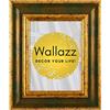 Wallazz Cornice Portafoto in Legno Pregiato - Made in Italy - Cornice per tela - Disponibile in diverse varianti - Design Italiano e Qualità Artigianale, 50x60cm Verde