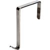 Brilliant Feet ODH458mm4 Gancio resistente per porta - da utilizzare con porte fino a 45 mm di spessore - per organizer per scarpe e borse - sezione trasversale 8 x 1 mm - acciaio cromato -