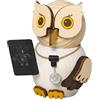 Kuhnert - Decorazione/statuetta in legno - Mini gufo medico - ca. 7 cm - Made in Germany