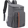 YDFYX Zaino Frigo Termico 26L, Grande Borsa Porta Pranzo, per Spe A. Classico - Grigio