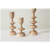 Home Decor Set di 3 candelabri stile antico decorazione casa vacanze cena regalo rustico...