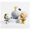Senza marchio Snoopy Museum Limited Capsule Toy Gacha Figure Astronauti Set Completo di 3 Rare