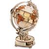 No Puzzle In Legno 3D per Adulti Carillon con Globo Luminoso Kit di Costruzion2326