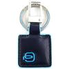 Piquadro PC3757B2/BLU2 Blue Square Portachiavi, Blu