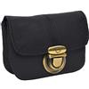 Gusti Leder Gusti Bauchbag in pelle - ESKIL CINK POCK ANCHE BASSO DI ANCIO FACCHIO SCHETTO PFERCHETTO DEL POLATORETTO DEL POLATORE BACCHIO NERO
