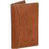 Gusti Leder studio Otto porta carte di credito assegni biglietti banconote carte vintage vera pelle unisex retrò marrone chiaro 2A133-22-5