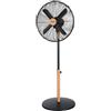 Cecotec Ventilatore da terra EnergySilence 600 Woodstyle. 50 W, finitura legno, diametro 16 con 4 lame, 3 velocità, oscillazione, altezza regolabile, massima sicurezza