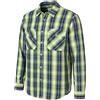 SCOTCH & SODA Giacca Uomo M Verde Tartan Imbottita Bottoni Automatici Leggera