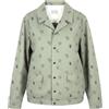 SCOTCH & SODA Giacca Uomo M Grigio Cactus Print Leggera Bottoni