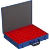 allit 454123 allit valigetta in metallo per minuteria EuroPlus Pro M 44H-48, blu