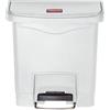 Rubbermaid Cestino per rifiuti Rubbermaid Slim Jim 15 L Bianco