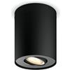 Philips Hue White ambiance Pillar Faretto Smart Nero + Dimmer Switch