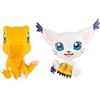 Megahouse Digimon Agumon e Tailmon Figura Ricerca 11 Cm Giallo Giallo Taglia Unica