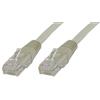 MicroConnect - Cavo di rete - da RJ-45 (M) a RJ-45 (M) - 50,0 m - 6 mm - UTP - CAT 6 - rotondo, senza ganci, a trefoli - grigio