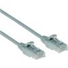 ACT Grigio 7 metri di cavo patch LSZH U/UTP CAT6 per datacenter slimline senza strappi con connettori RJ45 (DC9007)