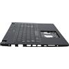 TY Tastiera QWERTY Acer Laptop Us + coperchio superiore, nero