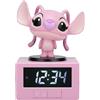 Paladone Zegar Alarmowy Angel Lilo & Stitch 16,5 cm z Funkcją Nocnej Lampki