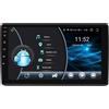 Happiq Autoradio con Bluetooth e CarPlay per Opel Zafira B e Astra H (2005-2014) - compatibile con Apple e Android - impianto stereo con sistema di navigazione - 2 GB di RAM, 32 GB di memoria