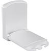 OEM Supporto pieghevole per cuffie con gancio in silicone - universale per cuffie da gaming - per scrivania, parete, vetro, metallo - bianco, autoadesivo
