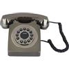 OEM Telefono d'epoca - Stile vintage europeo - Tasti grandi e ben visibili - Per la casa e l'ufficio - Rame anticato.