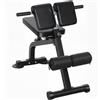 SPORTNOW Panca da allenamento, panca per pesi, panca fitness, telaio in acciaio, nero | Aosom Italy