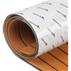 Abahub Finto Teak per Barca Eva Schiuma Autoadesiva Moquette Nautica Accessor...