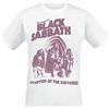 Black Sabbath Symptom of The Universe Uomo T-Shirt Bianco L 100% Cotone Regular